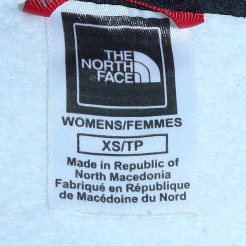 The North Face Womens White Crew Neck Sweatshirt XS Relaxed Fit - Image 5
