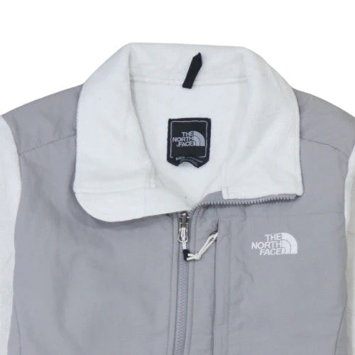 The North Face Womens White Fleece Full Zip Jacket M - Image 8