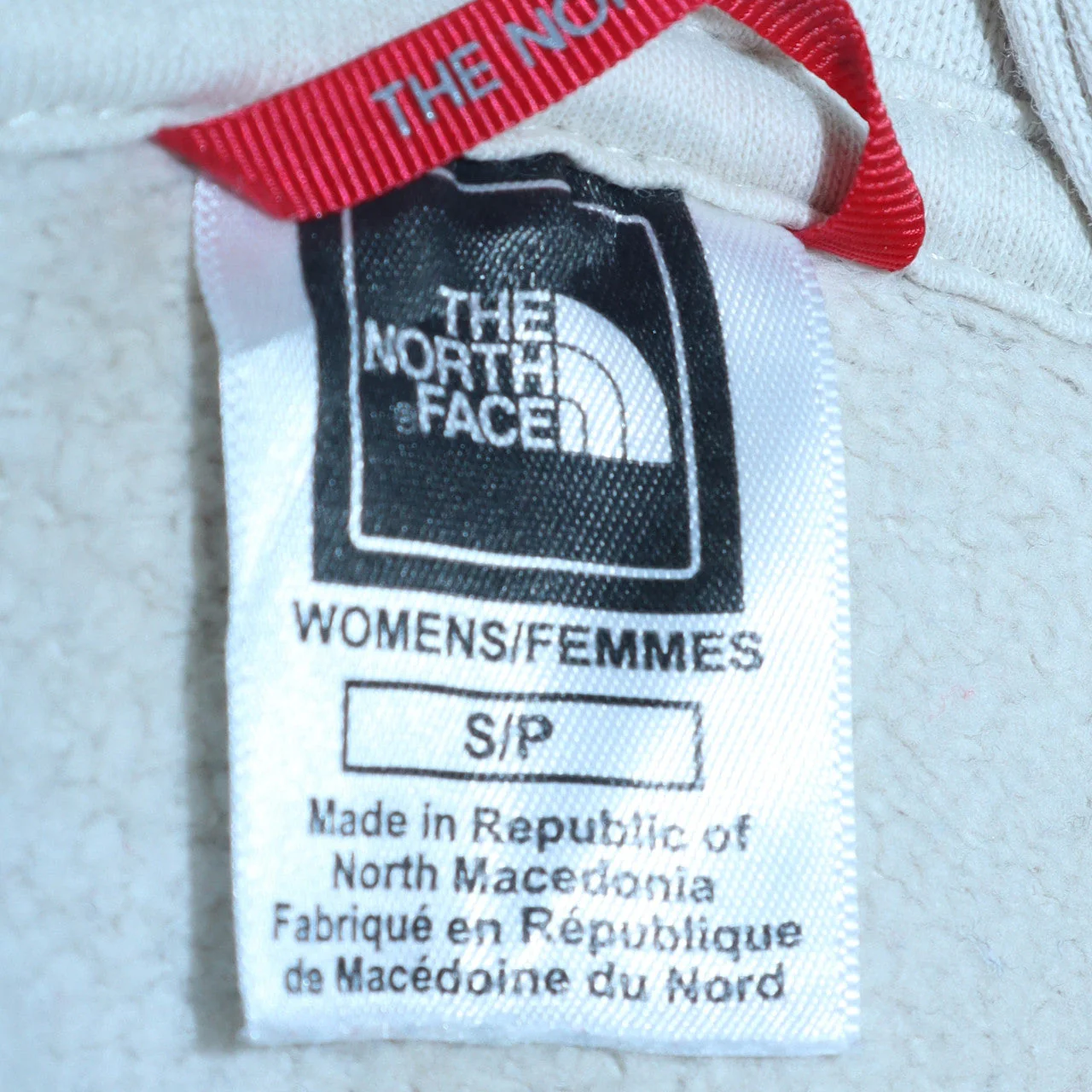 The North Face Womens White Small Pullover Hoodie Cotton Casual - Image 5
