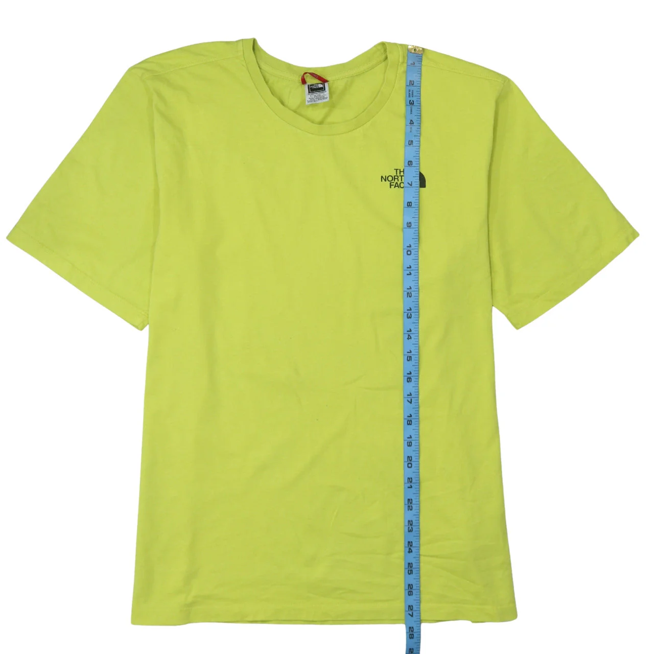 The North Face Women's Yellow Cotton Short Sleeve T-Shirt XL - Image 3