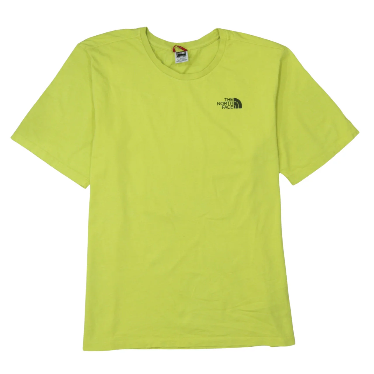 The North Face Women's Yellow Cotton Short Sleeve T-Shirt XL - Image 4