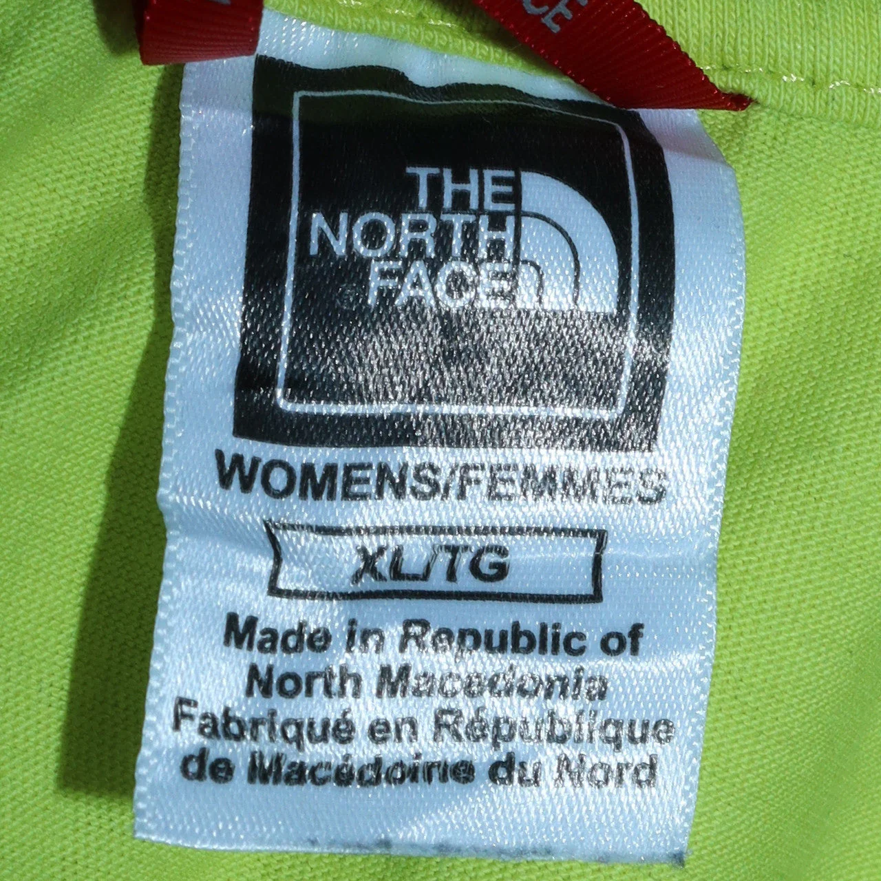 The North Face Women's Yellow Cotton Short Sleeve T-Shirt XL - Image 5