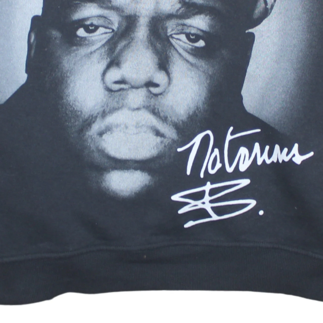 The Notorious B.I.G. Womens Black XL Pullover Crew Neck Graphic Sweatshirt - Image 7