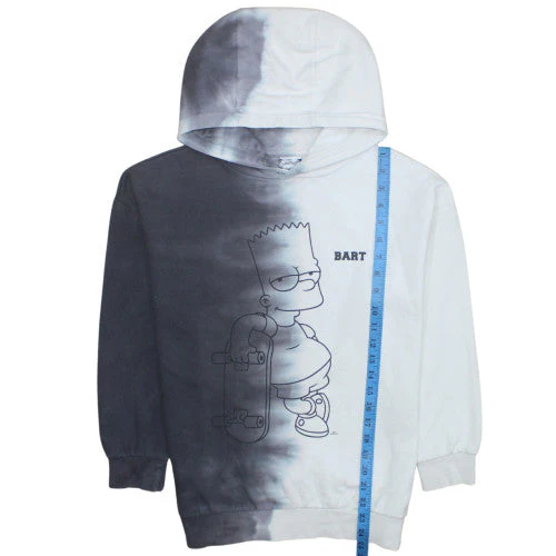 The Simpsons Boys Multicoloured Bart Hoodie 10-11 Years Pullover - Image 3
