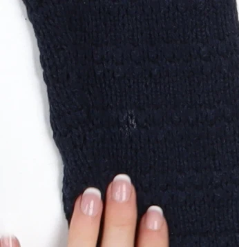 The White Company Women's Blue Wool Chunky Knit Jumper Size 10 - Image 5