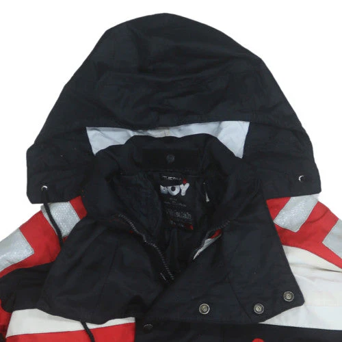 Thermo Boy Women's Red XS Ski Jacket Hooded Insulated Waterproof Winter Coat - Image 6