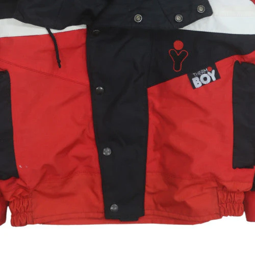 Thermo Boy Women's Red XS Ski Jacket Hooded Insulated Waterproof Winter Coat - Image 7