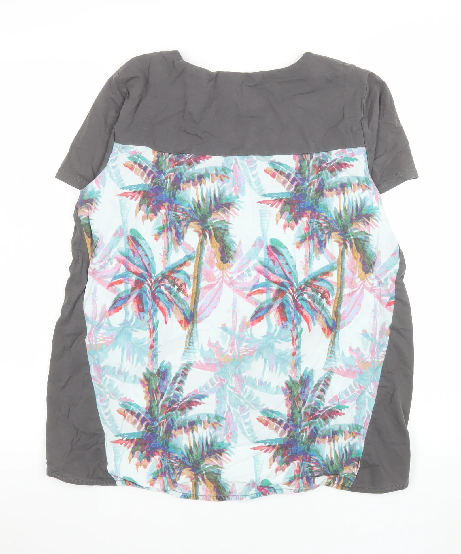 Thought Women’s Multicoloured Tropical T-Shirt Size 10 Cotton Blend - Image 3