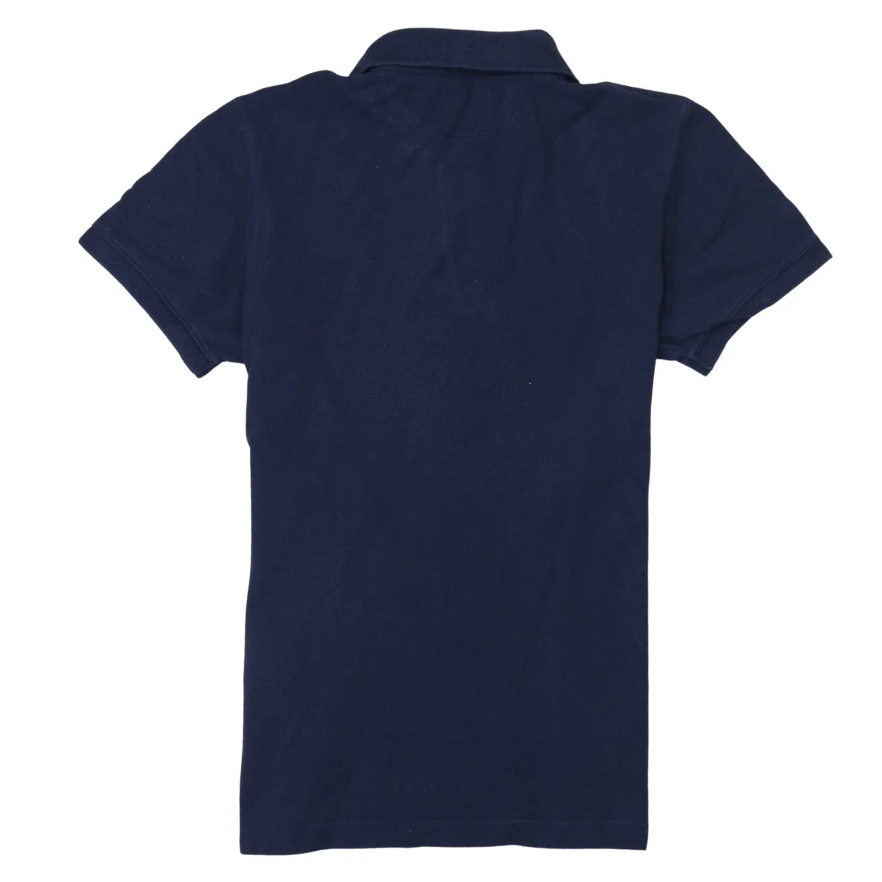 Timberland Men’s Blue Cotton Regular Fit Short Sleeve Polo Shirt S - Image 4