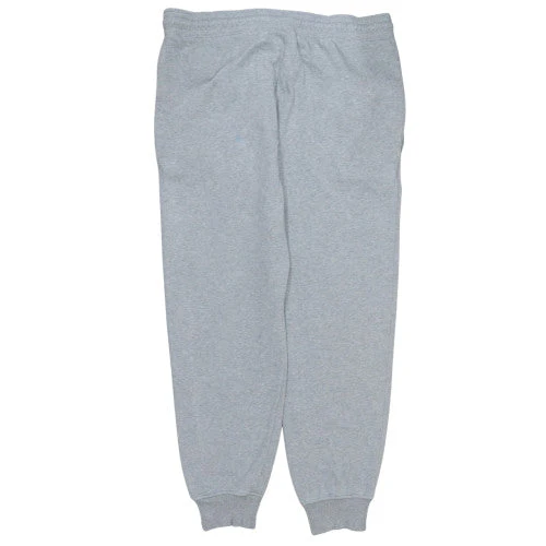 Timberland Men’s Grey Logo Sweatpants L Regular Fit Fleece Trousers - Image 4