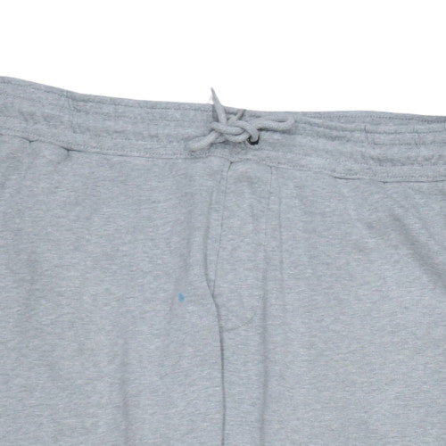Timberland Men’s Grey Logo Sweatpants L Regular Fit Fleece Trousers - Image 6