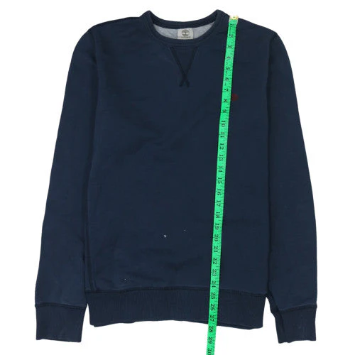Timberland Men's Blue Crew Neck Cotton Sweatshirt Size L - Image 3