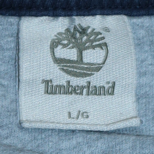 Timberland Men's Blue Crew Neck Cotton Sweatshirt Size L - Image 5