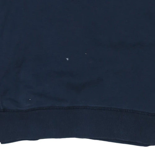 Timberland Men's Blue Crew Neck Cotton Sweatshirt Size L - Image 8