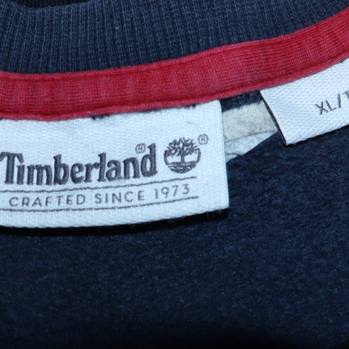 Timberland Men's Blue XL Pullover Crew Neck Cotton Sweatshirt - Image 6