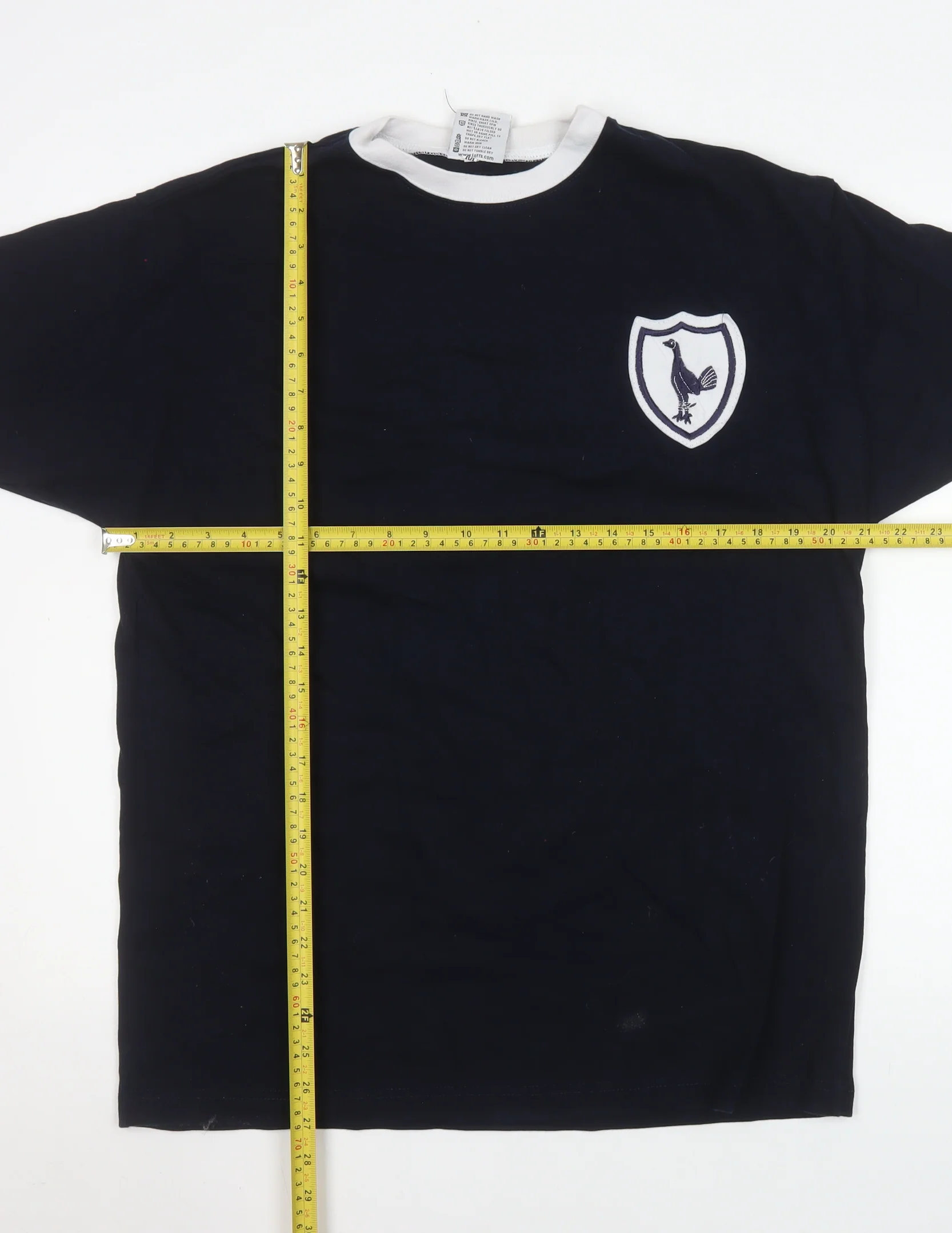 TOFFS Men's Blue Cotton Football T-Shirt Size M Modric Retro Style - Image 2