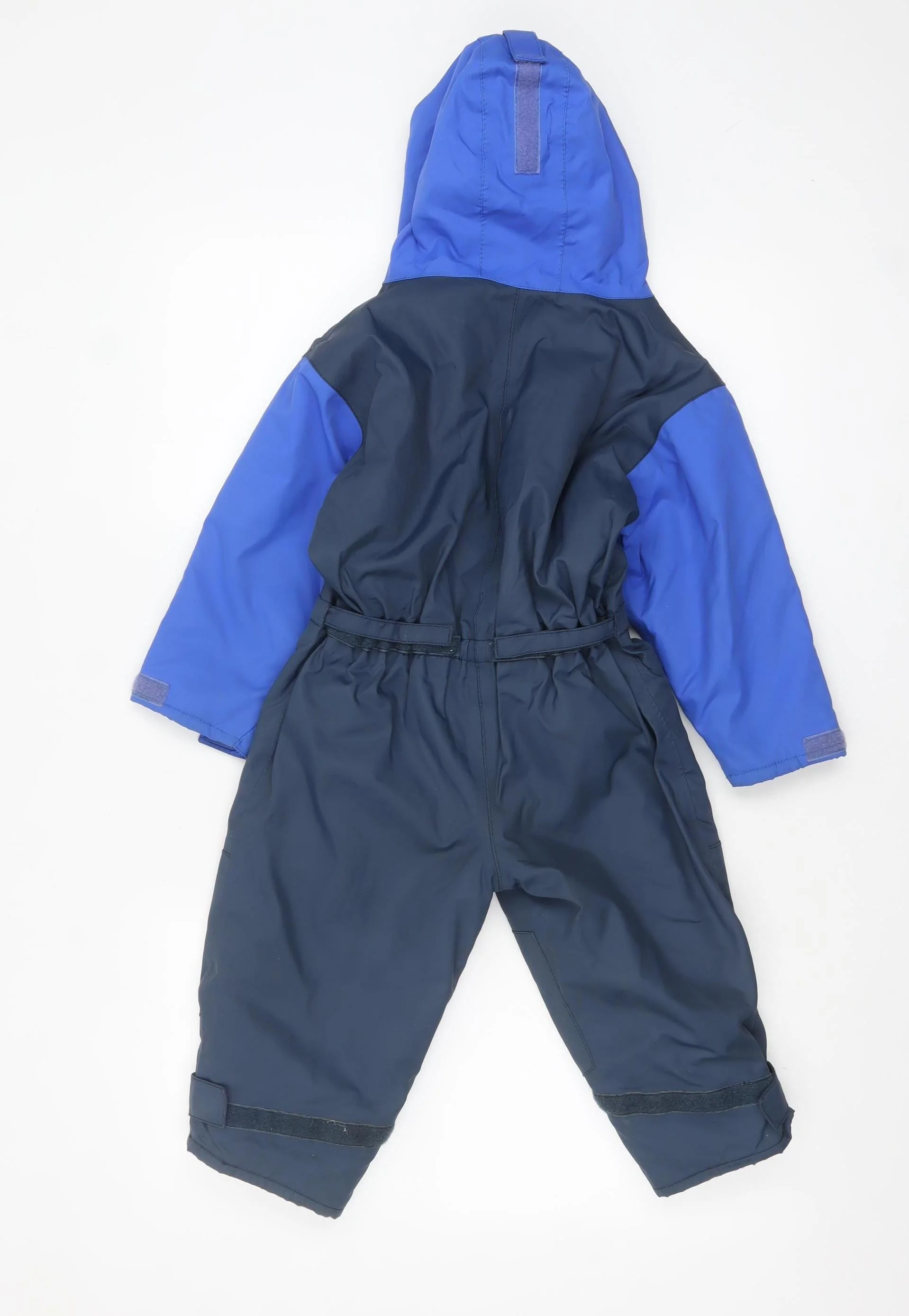 Togz by PlayTogs Boys Blue Waterproof Hooded Snowsuit 2 Years - Image 3