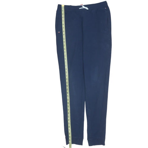 Tommy Hilfiger Boys Blue Jogger Trousers Size 176 Elastic Waist Logo - Image 3