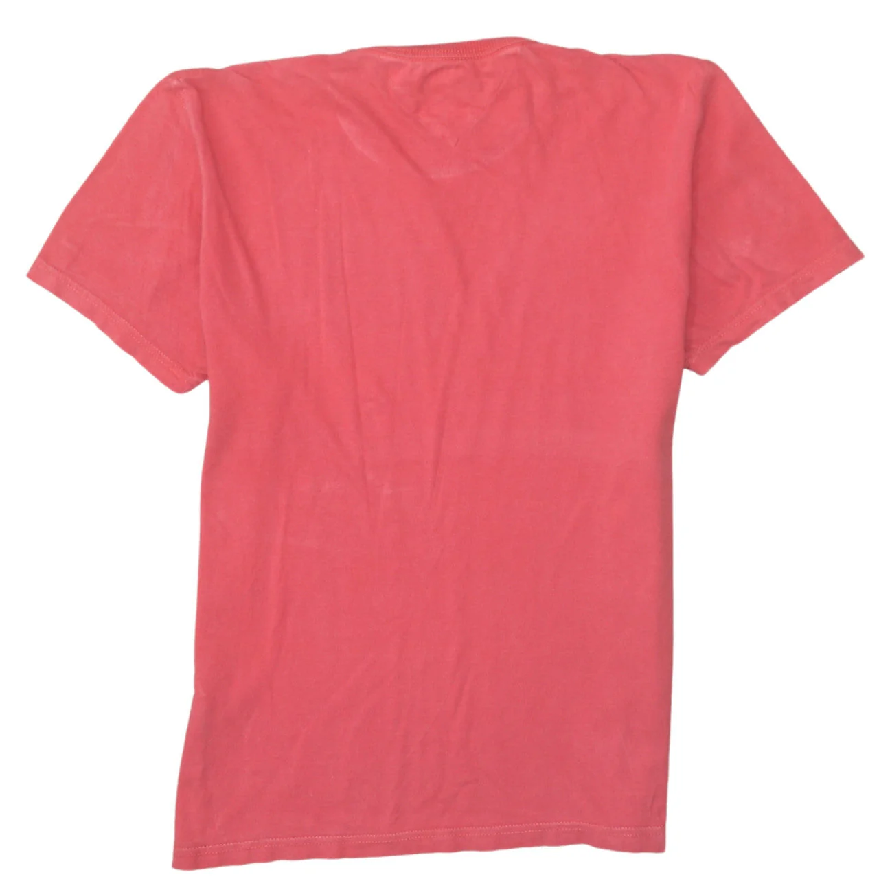 Tommy Hilfiger Denim Men's Red Graphic T-Shirt Size M Crew Neck - Image 4