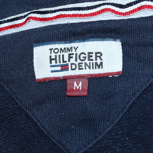 Tommy Hilfiger Denim Women's Navy Full Zip Hoodie Size M - Image 5