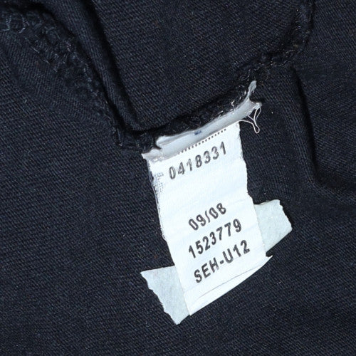 Tommy Hilfiger Men’s Black XL Embroidered Logo Crew Neck T-Shirt - Image 5