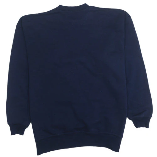 Tommy Hilfiger Men’s Blue Logo Crew Neck Pullover Sweatshirt L - Image 4