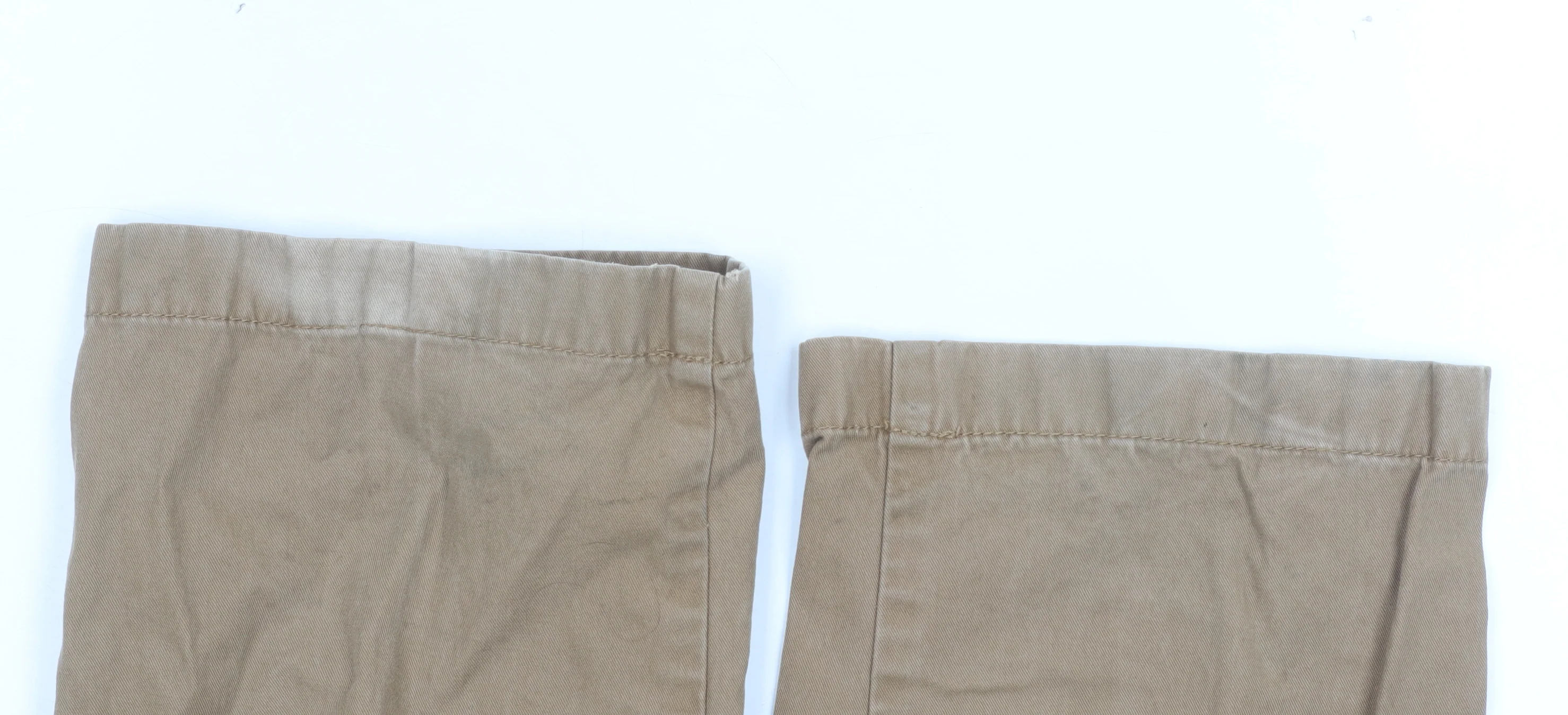 Tommy Hilfiger Men's Beige Chino Trousers 34W 32L Regular Fit Classic Style - Image 6