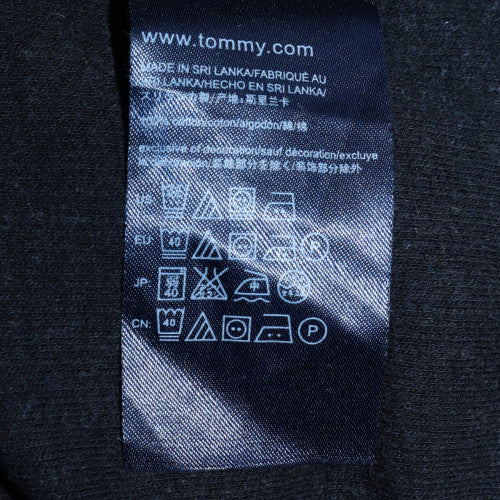 Tommy Hilfiger Men's Black 1/2 Zip Collared Sweatshirt Size M - Image 6