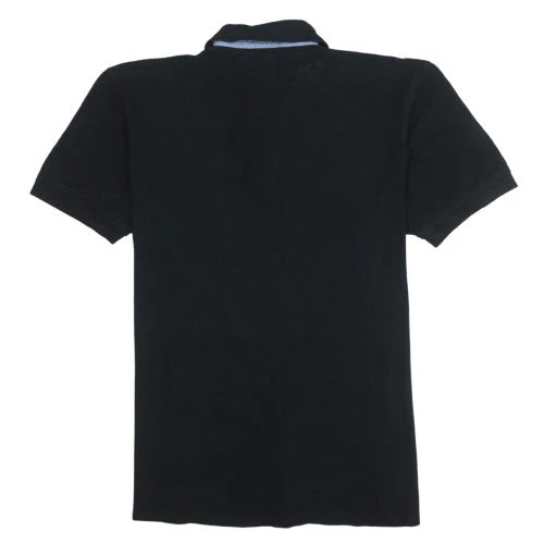 Tommy Hilfiger Men's Black 2XL Cotton Short Sleeve Polo Shirt - Image 4
