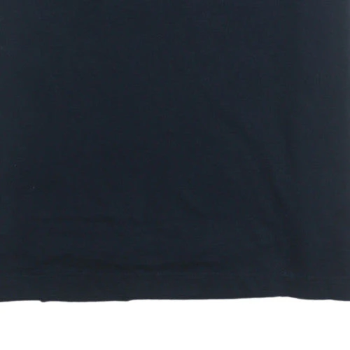 Tommy Hilfiger Men's Black Organic Cotton Crew Neck T-Shirt L - Image 8