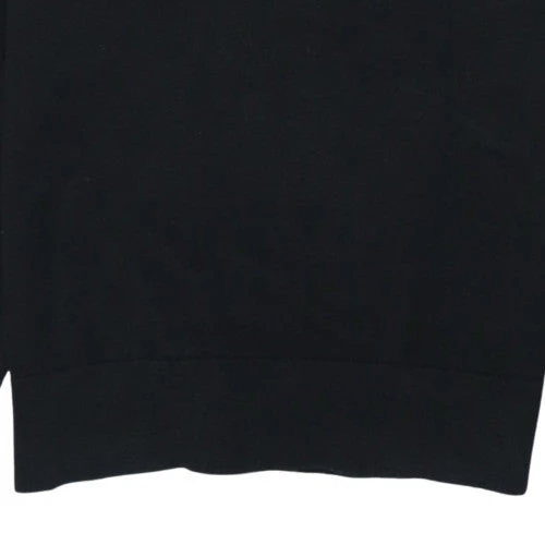 Tommy Hilfiger Men's Black Small 1/2 Zip Mock Neck Cotton Sweatshirt - Image 7