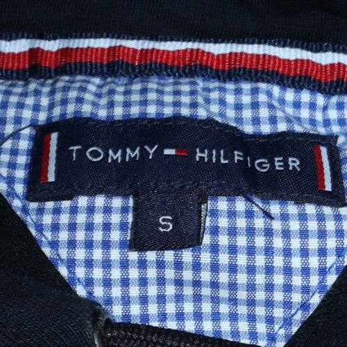 Tommy Hilfiger Men's Black Small Pullover Hoodie with Logo - Image 5