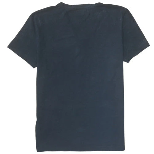 Tommy Hilfiger Men's Black V-Neck Cotton T-Shirt Size L - Image 4
