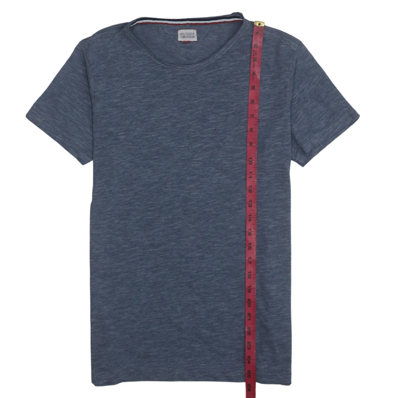 Tommy Hilfiger Men's Blue Crew Neck Short Sleeve T-Shirt Size S - Image 3