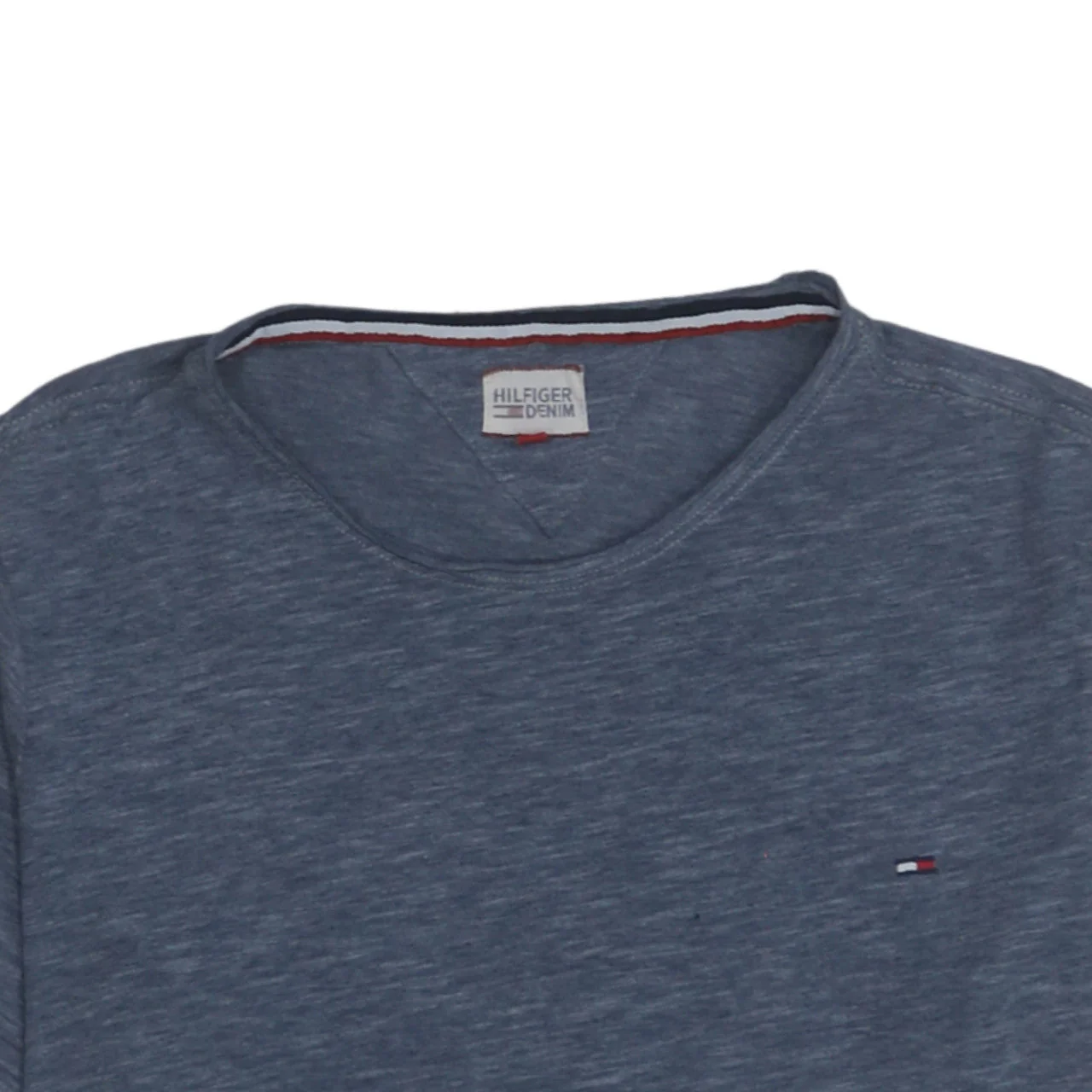 Tommy Hilfiger Men's Blue Crew Neck Short Sleeve T-Shirt Size S - Image 7