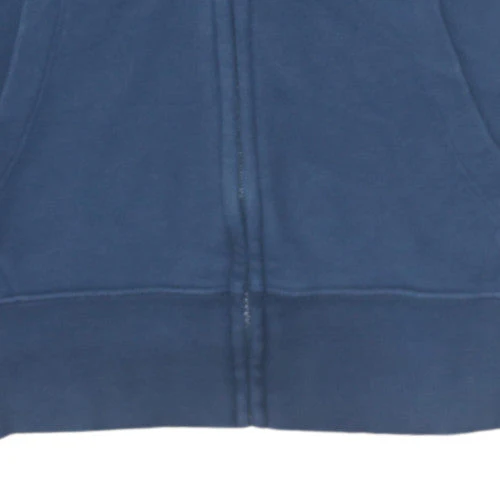 Tommy Hilfiger Men's Blue Full Zip Hoodie Size S Cotton Blend - Image 7