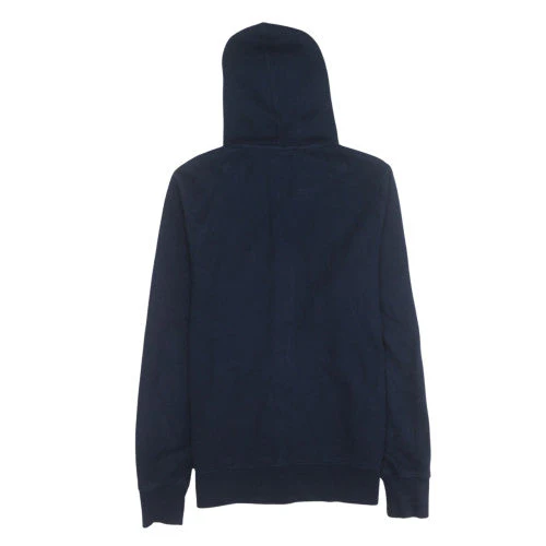 Tommy Hilfiger Men's Blue Full Zip Hoodie Size S Logo Fleece - Image 4