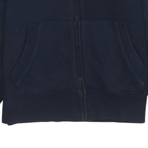 Tommy Hilfiger Men's Blue Full Zip Hoodie Size S Logo Fleece - Image 8