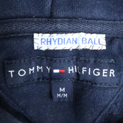 Tommy Hilfiger Men's Blue Full Zip USA Hoodie Size M - Image 5