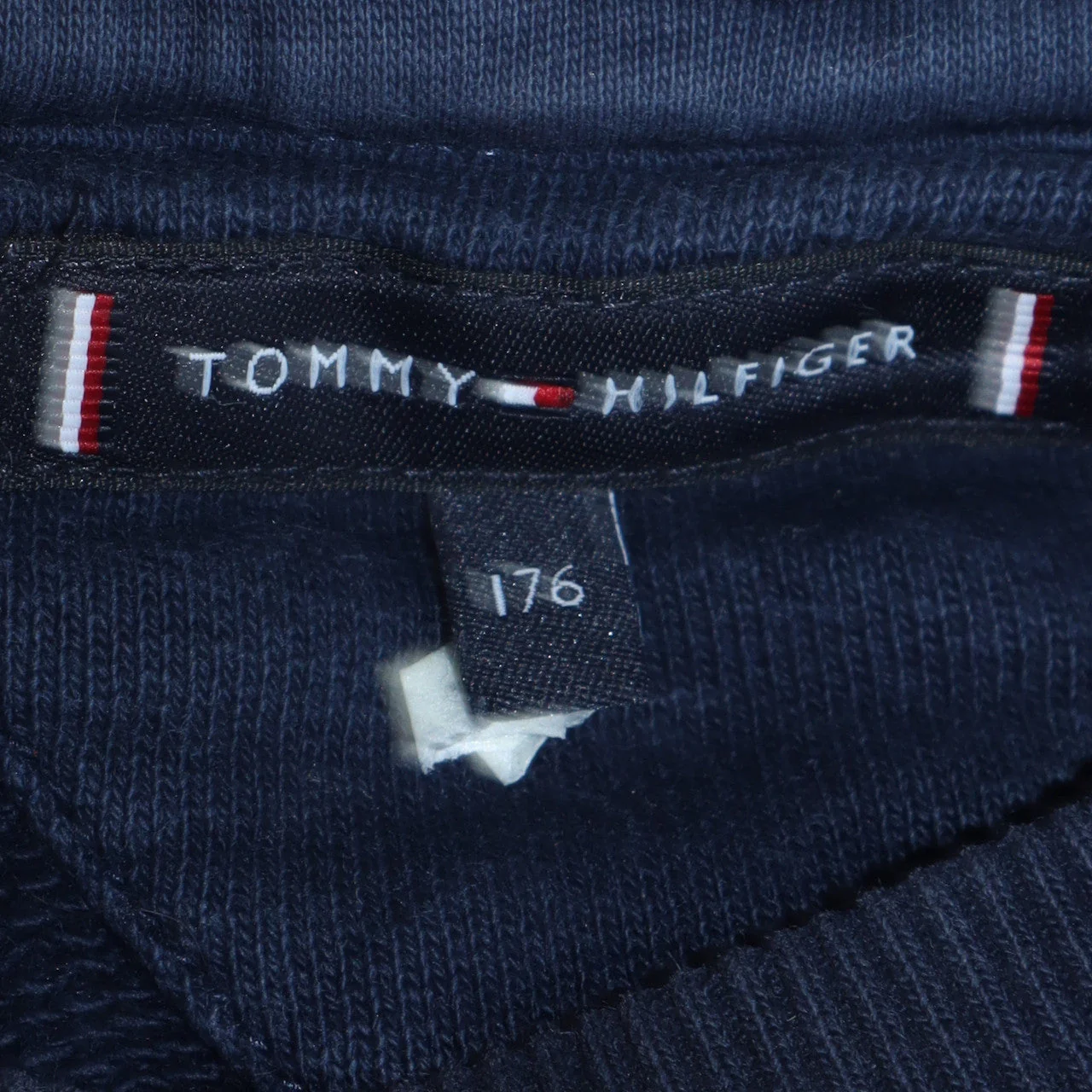 Tommy Hilfiger Men's Blue Logo Pullover Sweatshirt Size L - Image 6