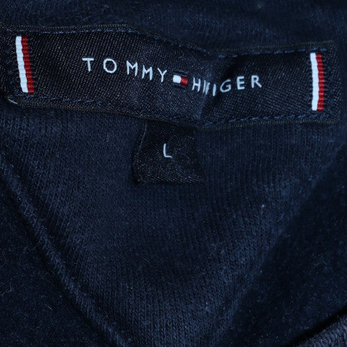 Tommy Hilfiger Men's Blue Logo Sleeve Pullover Sweatshirt Size L - Image 6