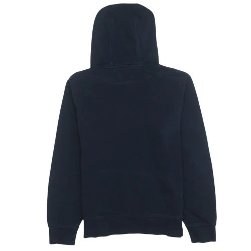 Tommy Hilfiger Men's Blue Pullover Hoodie Size M Embroidered Logo - Image 4