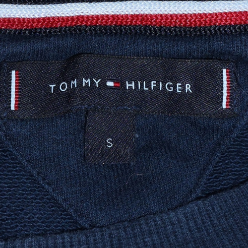 Tommy Hilfiger Men's Blue Small Crew Neck Pullover Sweatshirt - Image 5