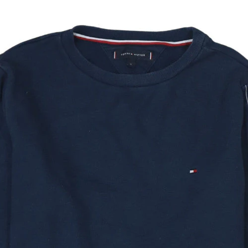 Tommy Hilfiger Men's Blue Small Crew Neck Pullover Sweatshirt - Image 7