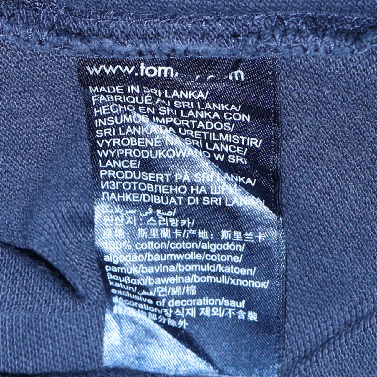Tommy Hilfiger Men's Blue XL Slim Fit Cotton Polo Shirt - Image 6
