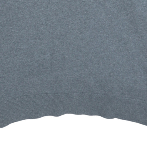 Tommy Hilfiger Men's Grey 2XL V-Neck Cotton Jumper - Image 8