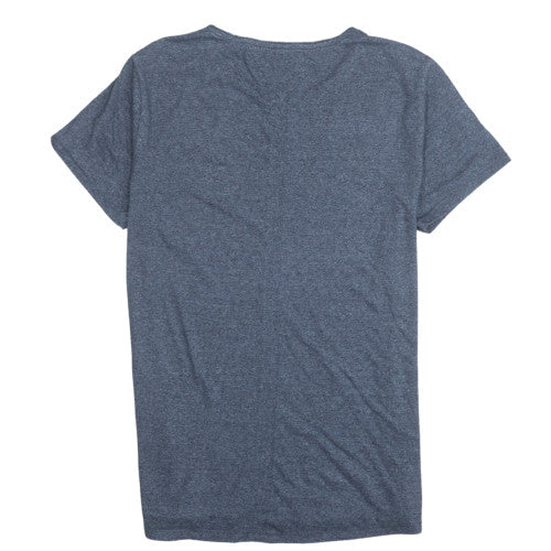 Tommy Hilfiger Men's Grey Cotton Crew Neck Short Sleeve T-Shirt M - Image 4
