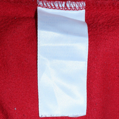 Tommy Hilfiger Men's Red 1/4 Zip Fleece Sweatshirt Size M - Image 6