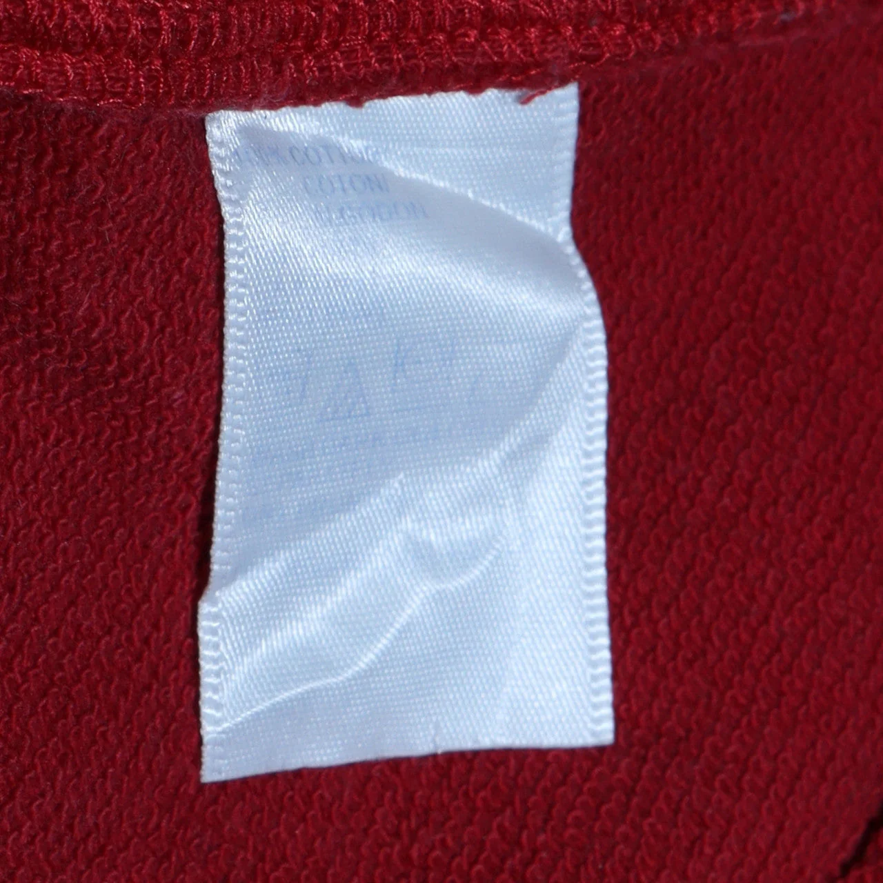 Tommy Hilfiger Men's Red XL 1/2 Zip Cotton Sweatshirt - Image 6
