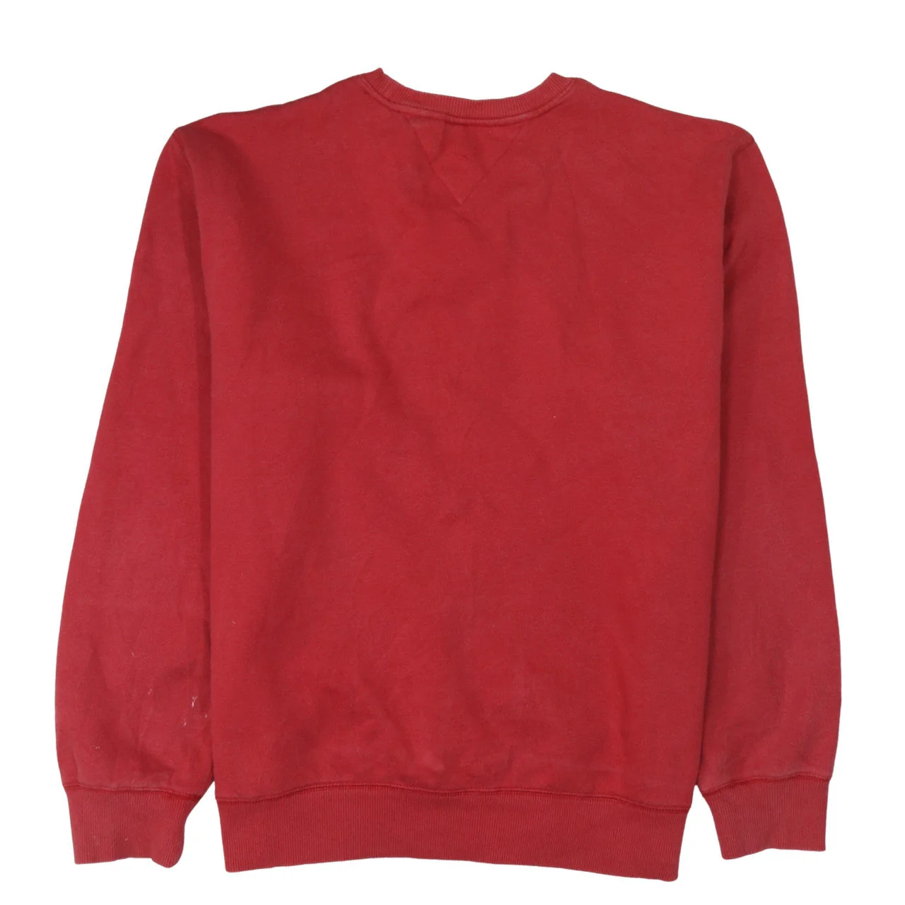 Tommy Hilfiger Men's Red XL Pullover Sweatshirt Crew Neck - Image 4